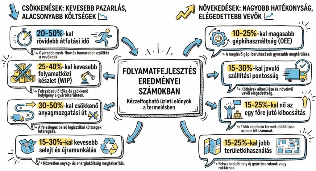 OpEx Sprint elérhető eredményei
